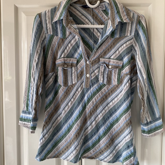 Reitman’s 3/4 sleeve 100% cotton ladies casual top - Picture 1 of 8